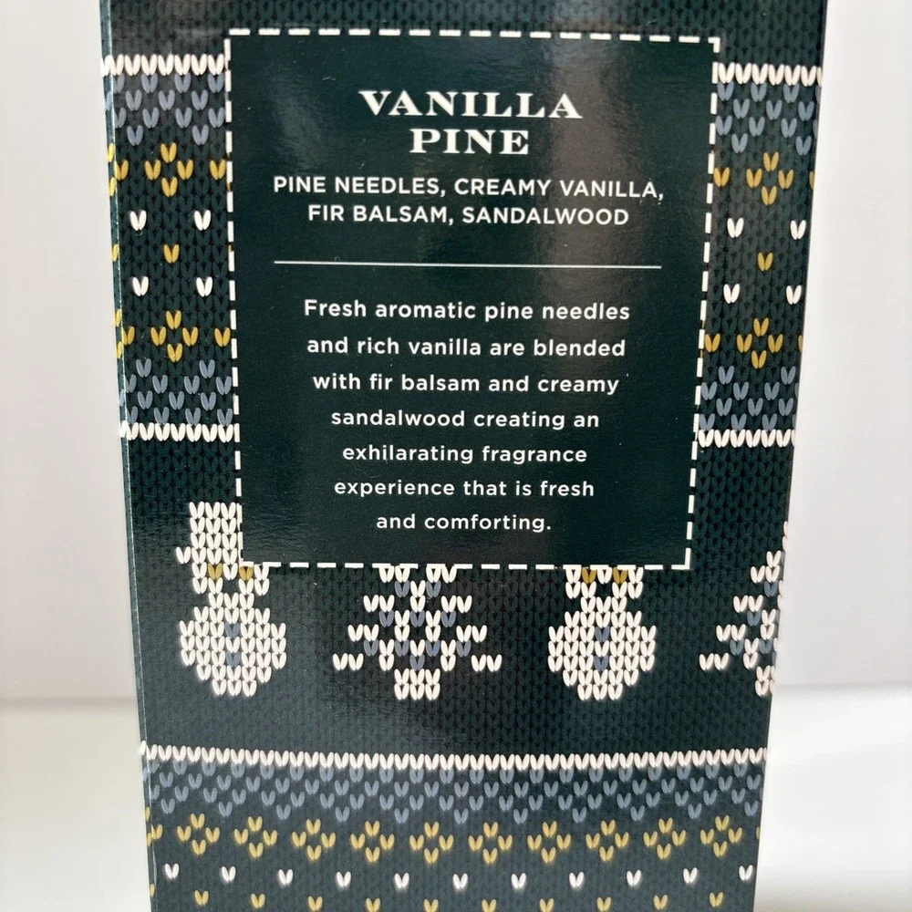 HOMEWORX by Harry Slatkin Vanilla Pine‎ Reed Diffuser 4oz Essential Oils Infused